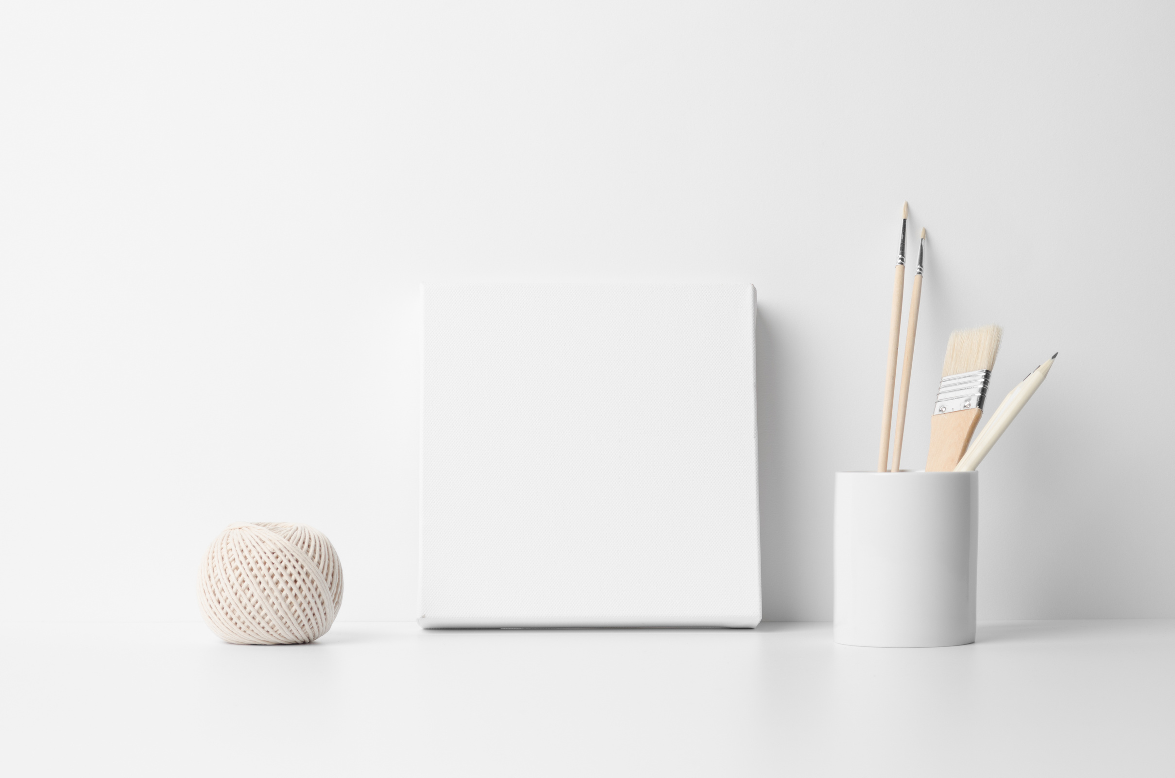 Square Art Canvas Mock-Up